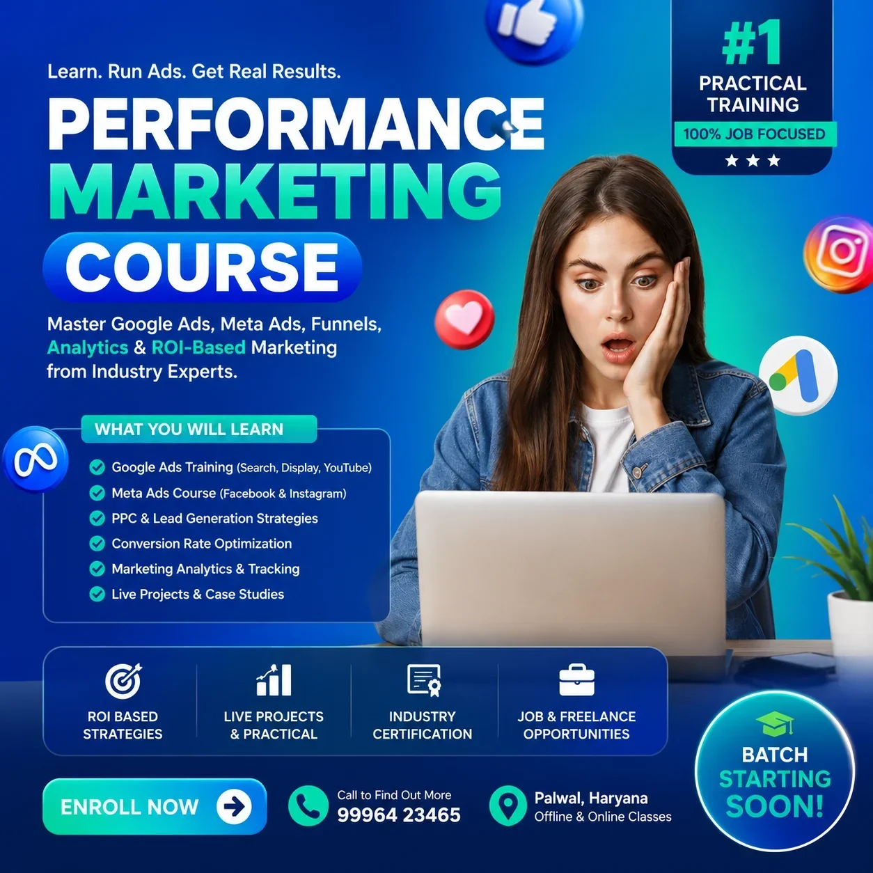 Performance Marketing Course In Palwal